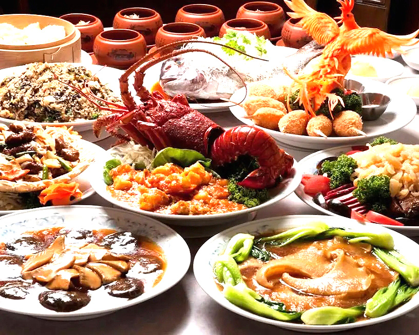 オープン以来感謝を込めてお届けする「おすすめ高級中華料理コース」