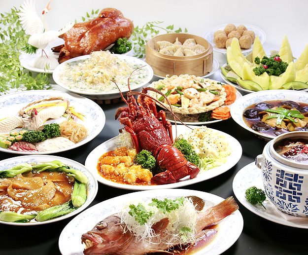 オープン以来感謝を込めてお届けする「おすすめ高級中華料理コース」